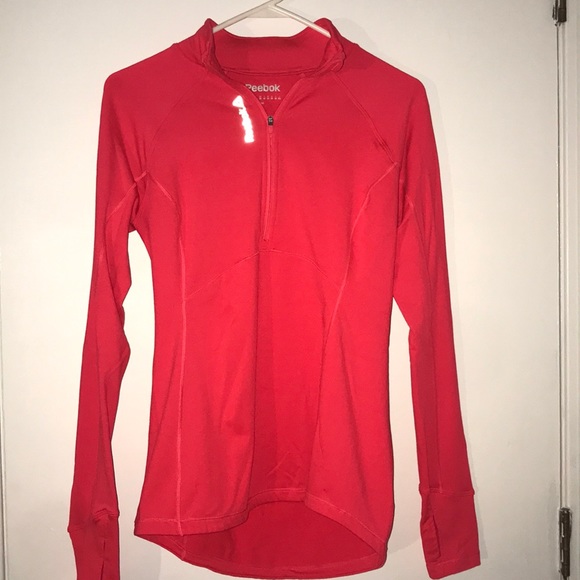 Reebok Tops - Reebok Long Sleeve Quarter ZIP